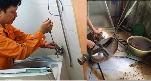bảo dưỡng máy giặt Electrolux