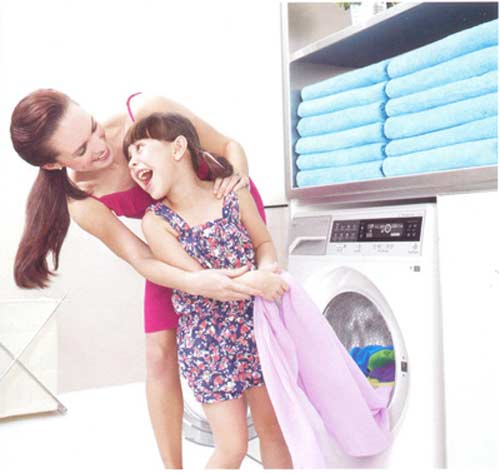 sử dụng máy giặt Electrolux