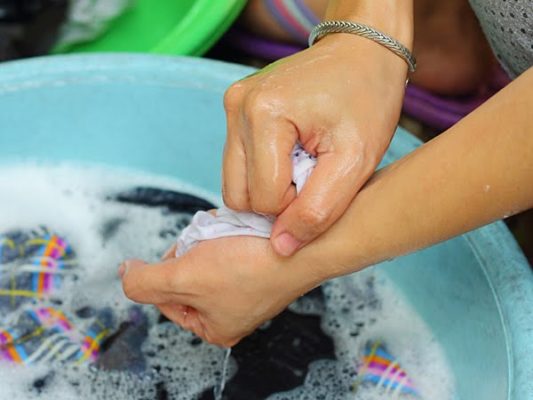 mạo sử dụng máy giặt