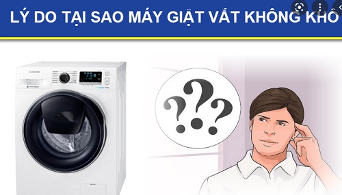 máy giặt vắt không khô