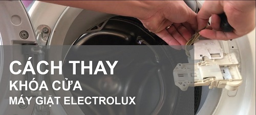 thay khoá cửa máy giặt